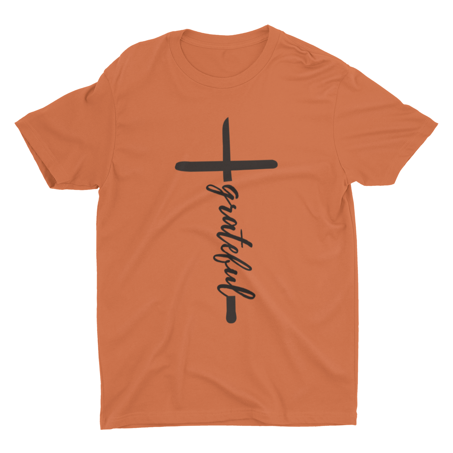 Grateful cross graphic t-shirt for fall