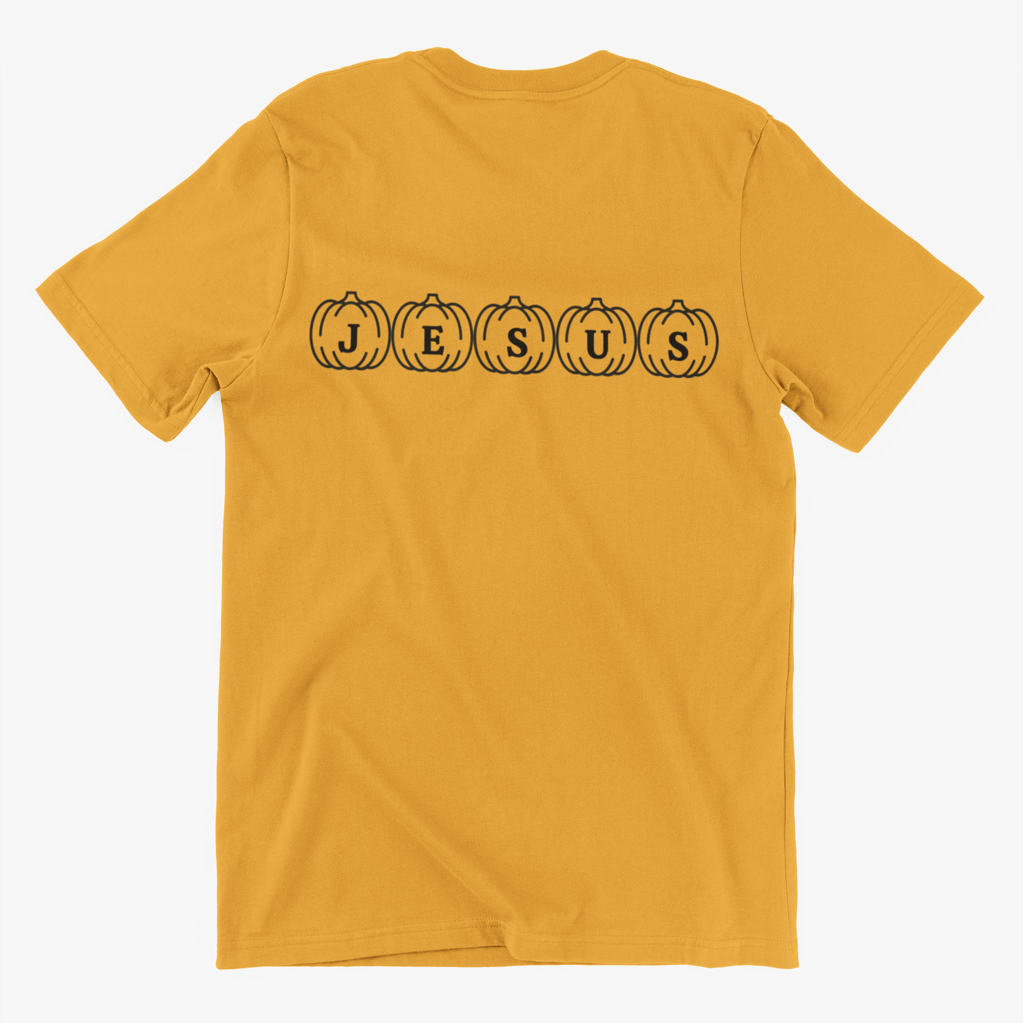 Jesus on pumpkins graphic t-shirt for fall