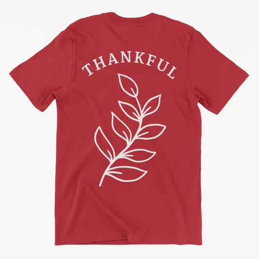 Thankful graphic t-shirt for fall